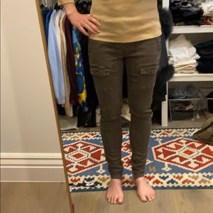Green cargo pants